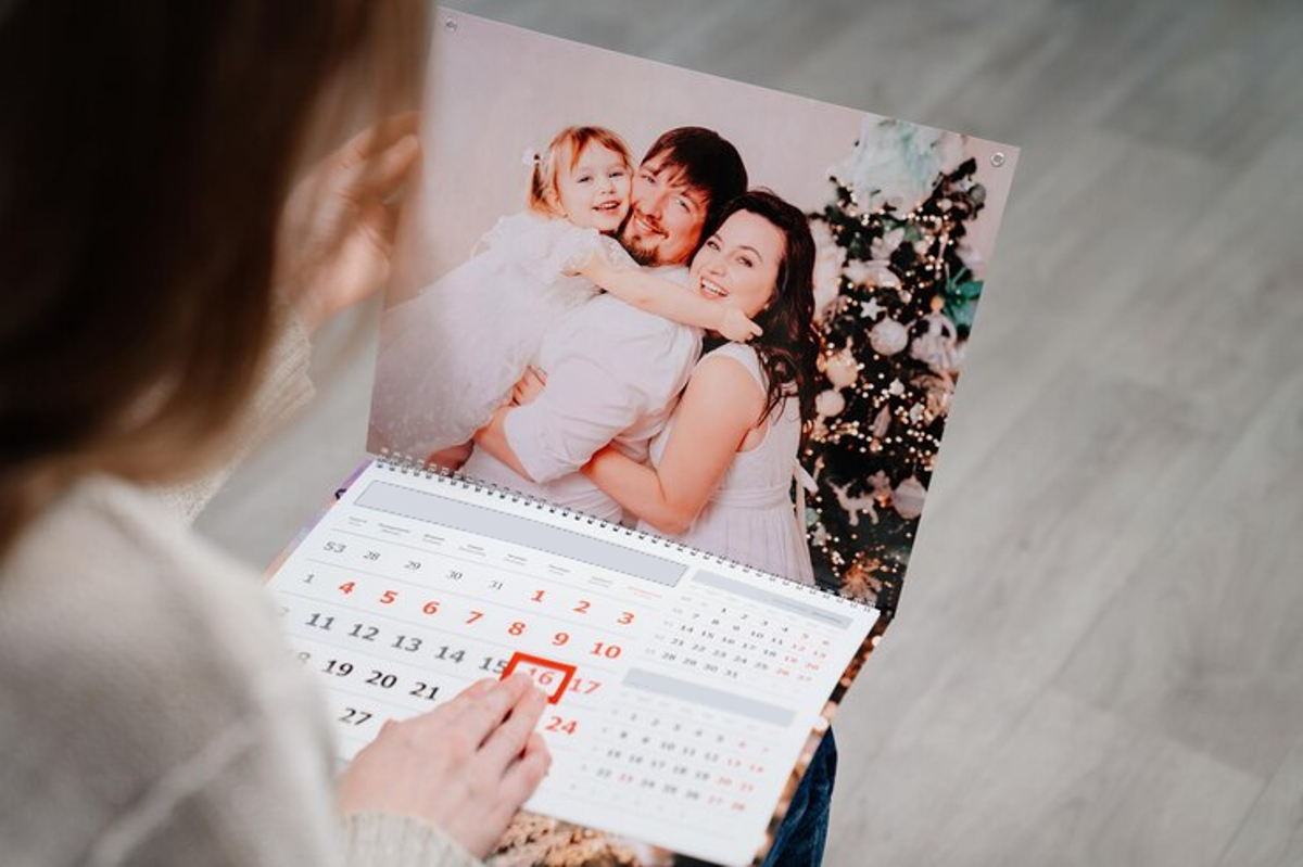 calendrier avec photo