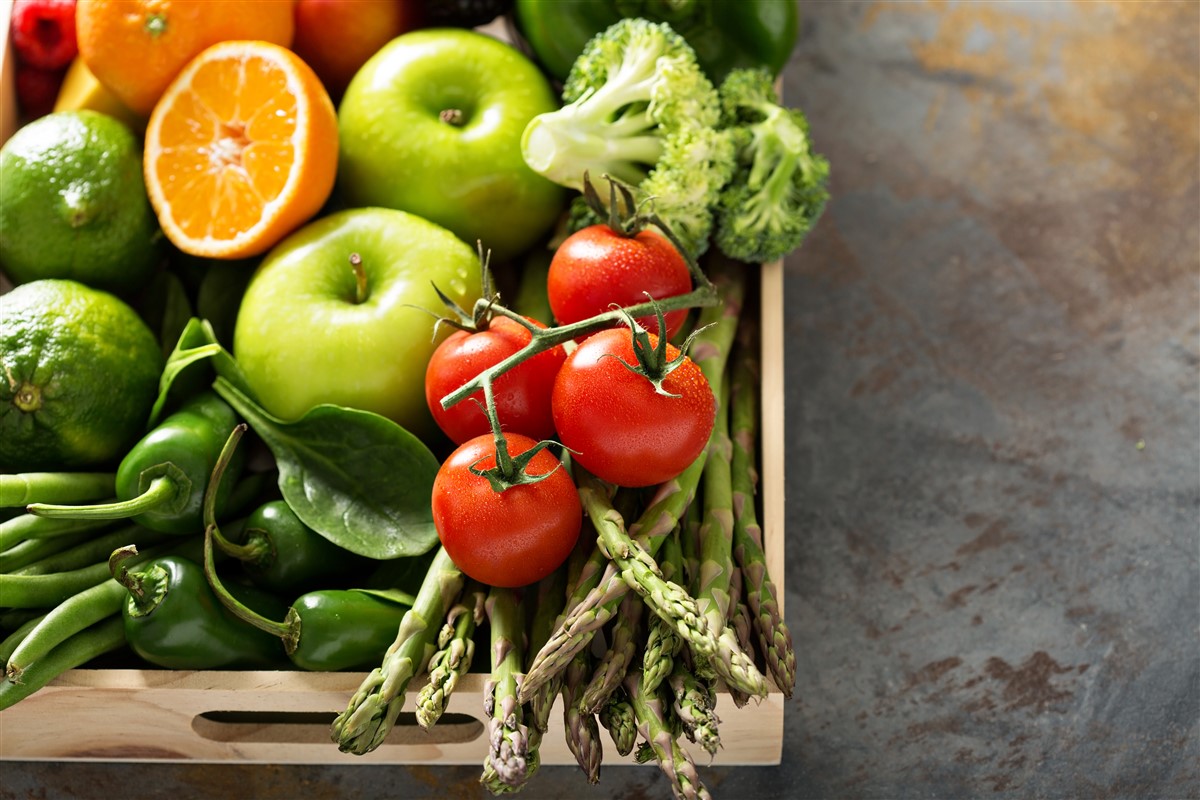 fruits et légumes pour vos menus de juin