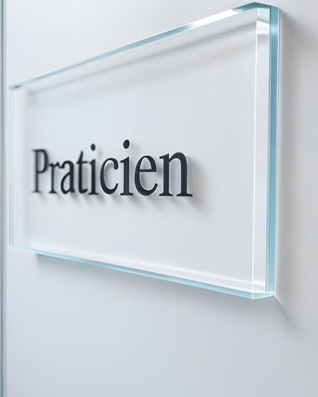 plaque professionnelle