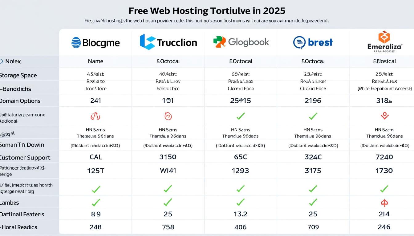 découvrez notre comparatif complet des meilleurs hébergeurs de sites web gratuits en 2025. analysez les caractéristiques, les avantages et les inconvénients de chaque solution pour choisir celle qui répond le mieux à vos besoins. ne manquez pas notre guide pour créer votre site sans débourser un centime!