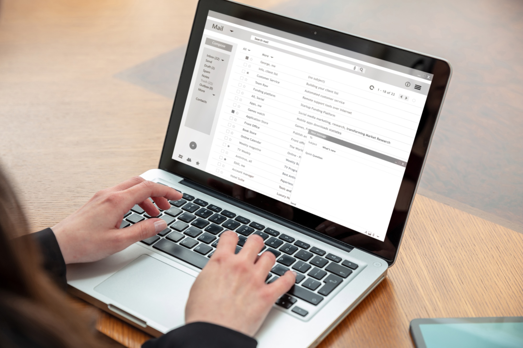 plateforme de messagerie
