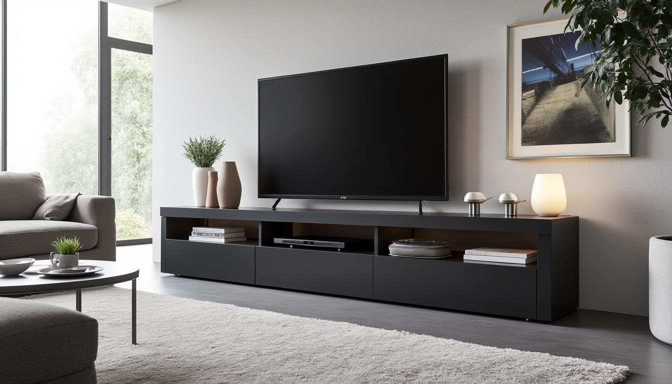 découvrez notre comparatif des meubles tv teneo en noir et blanc, et explorez comment ils se mesurent à d'autres styles de mobilier. trouvez le meuble parfait qui allie esthétique moderne et fonctionnalité pour votre salon.