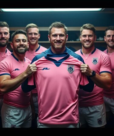 plongez dans l'histoire du stade français et découvrez les coulisses du lancement de son emblématique premier maillot rose. explorez l'impact de ce choix audacieux sur l'identité du club et son engagement envers des causes importantes.