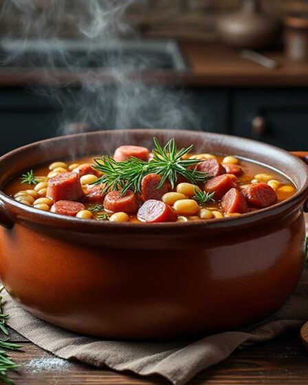 plongez dans l'authenticité du véritable cassoulet de castelnaudary. découvrez les secrets de cette recette traditionnelle, préparée avec soin et passion, qui fait la fierté de cette région. un voyage au cœur des saveurs du sud-ouest vous attend!