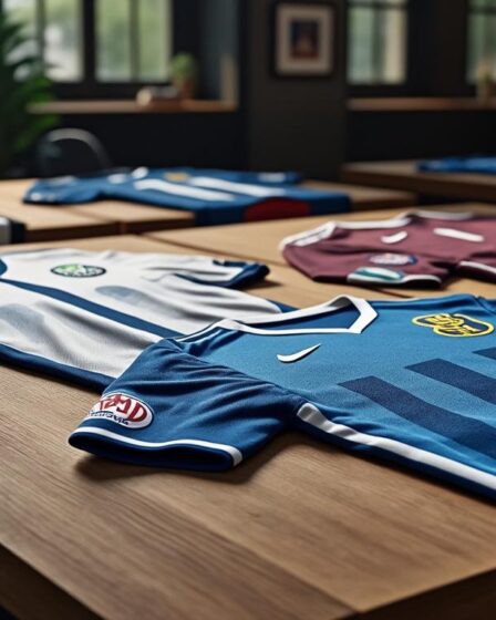 découvrez une sélection de modèles de gabarits de maillots de foot à imprimer. idéal pour créer et personnaliser facilement vos designs de maillots de football, que ce soit pour un projet scolaire, un club ou le plaisir !