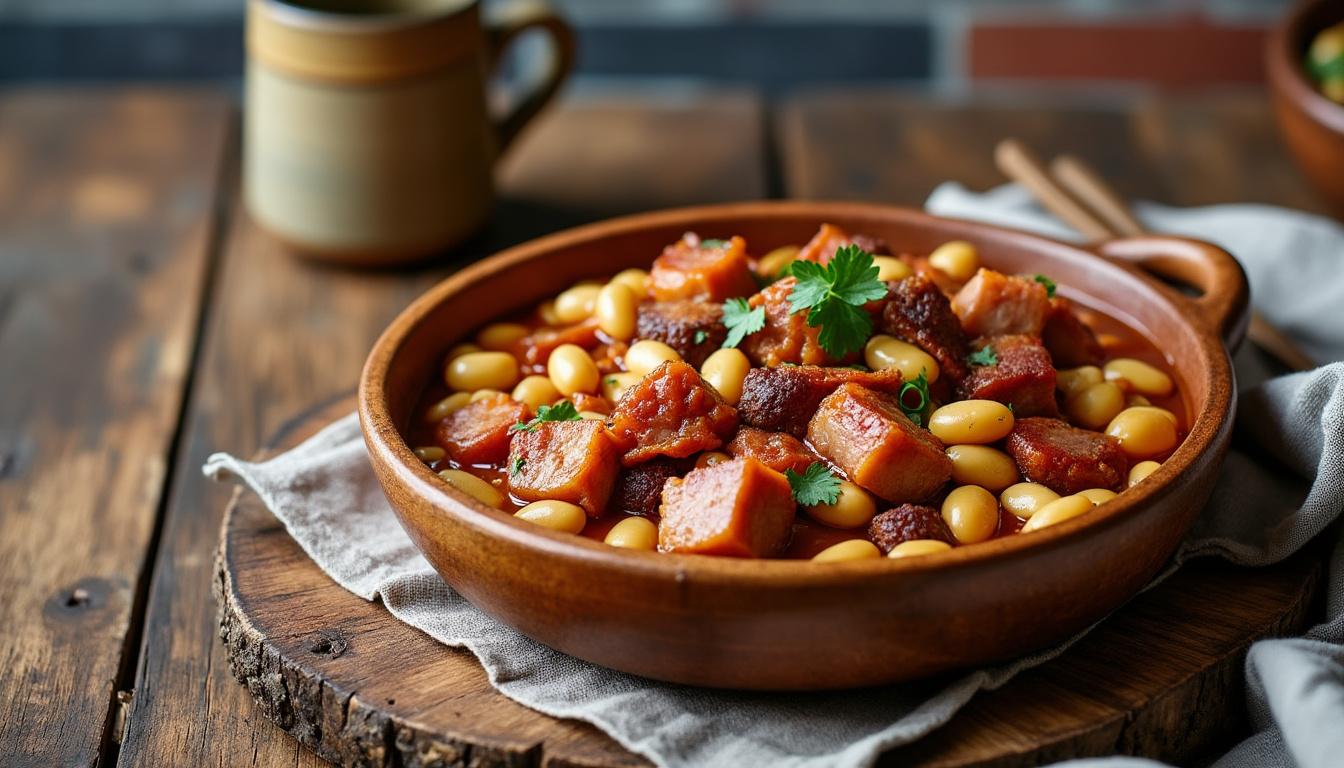 découvrez le meilleur cassoulet frais disponible en ligne ! savourez ce plat traditionnel français, préparé avec des ingrédients de qualité et livré directement chez vous. à essayer absolument pour les amateurs de saveurs authentiques.