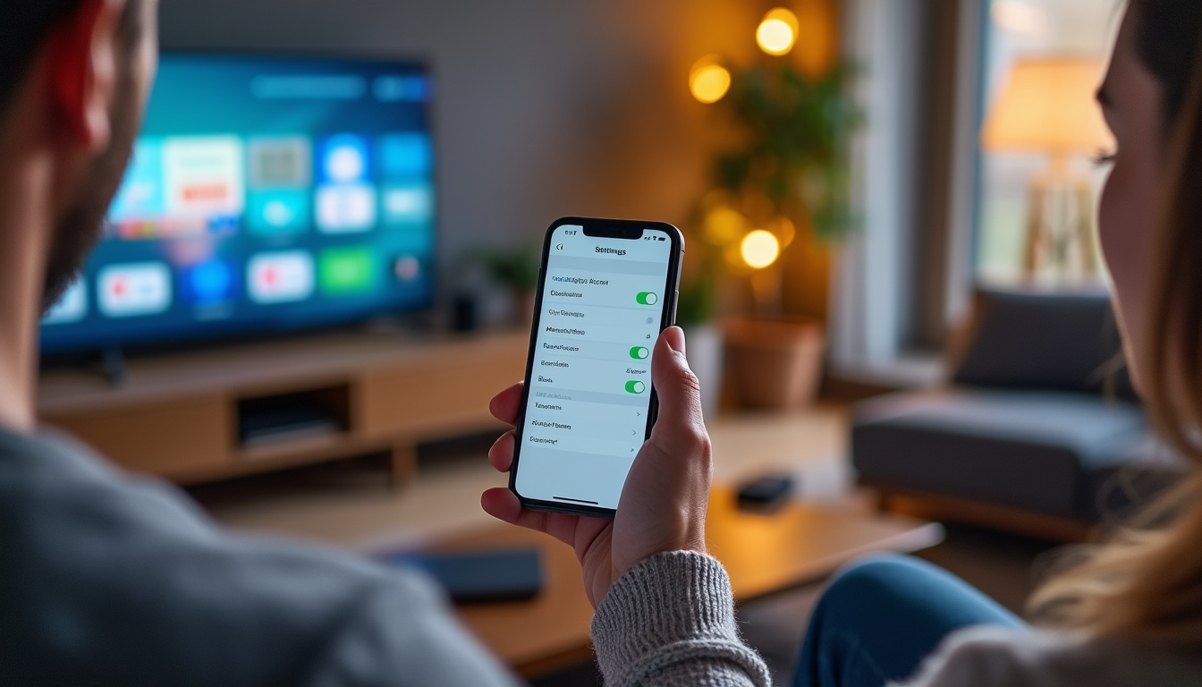 découvrez comment connecter facilement votre iphone à une tv samsung grâce à ces étapes essentielles. suivez notre guide simple pour profiter de vos contenus sur grand écran sans complications.