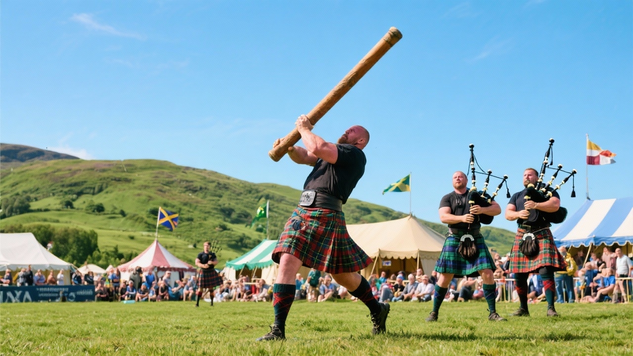 highland games écossais
