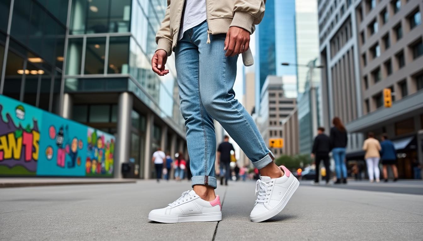 découvrez nos conseils pratiques pour porter avec style les baskets autry 01 low en cuir suédé blanc et rose. astuces mode et inspirations pour sublimer vos tenues au quotidien.