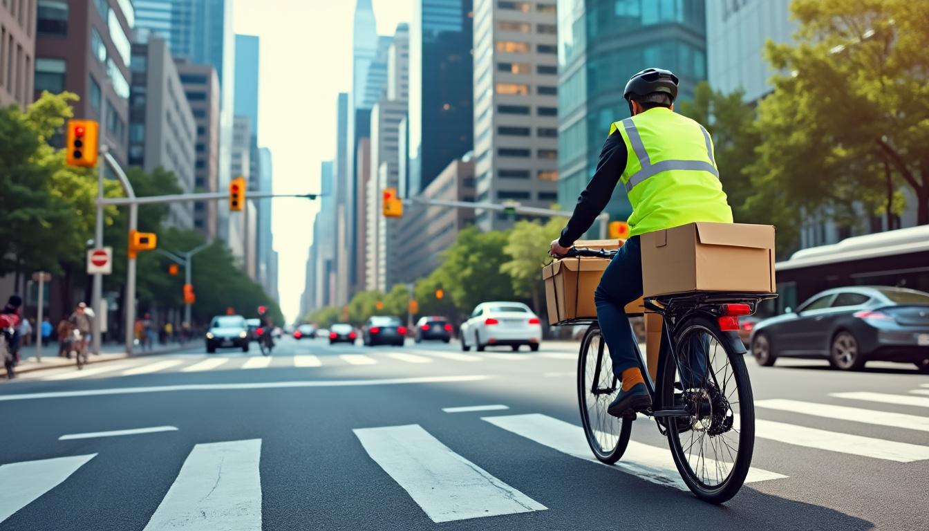 découvrez comment notre plateforme de livraison à vélo propose des solutions écologiques, rapides et efficaces pour tous vos besoins de livraison en ville.