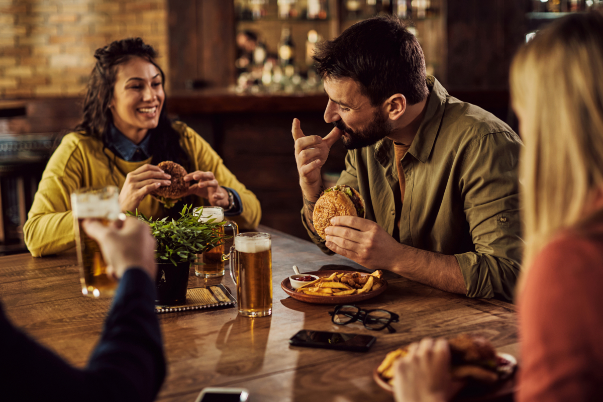 manger dans gastropub