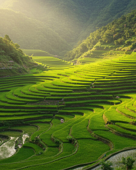 rizières en terrasses
