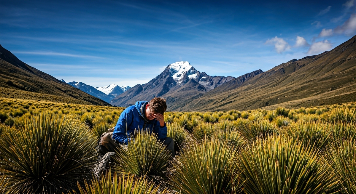 soroche dans les Andes