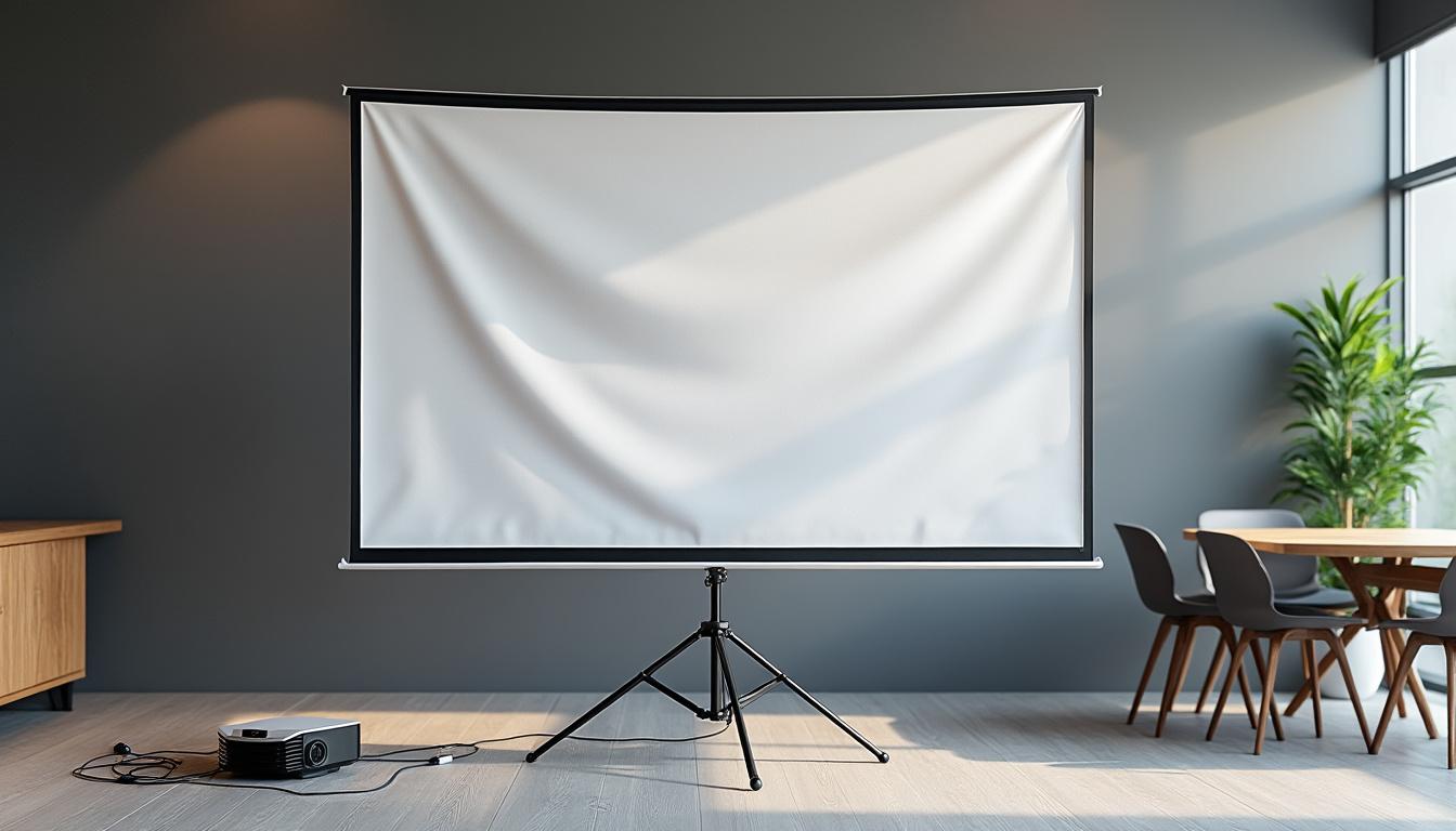 découvrez les erreurs courantes à éviter lors de l'utilisation d'un écran de projection sur trépied pour garantir une installation parfaite et une image de qualité.