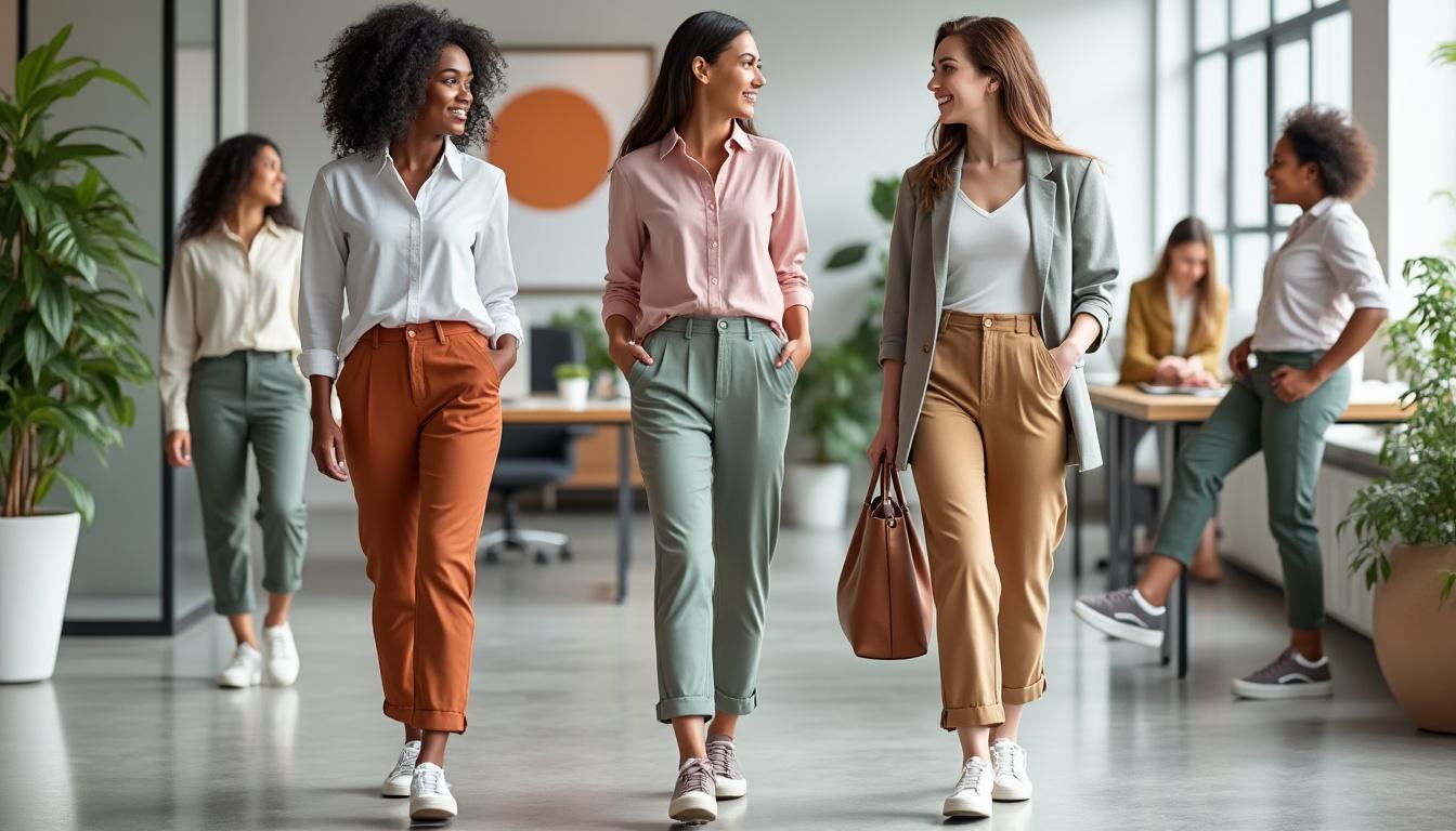 découvrez les tendances 2026 des pantalons de travail pour femme : styles, matières et conseils essentiels pour allier confort et professionnalisme au quotidien.