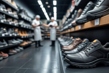 découvrez les meilleures marques proposant des chaussures de sécurité en grande taille spécialement conçues pour les professionnels de la cuisine. confort, protection et style au rendez-vous pour vos pieds tout au long de votre journée de travail.