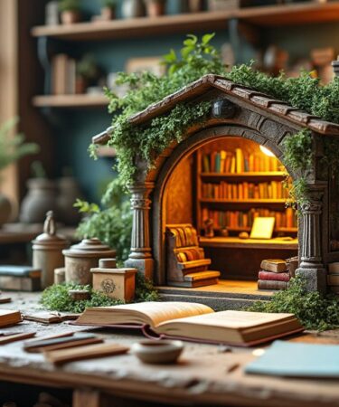 découvrez comment la boutique de maquettes book nook sublime votre passion en véritables œuvres d'art grâce à des créations uniques et détaillées.