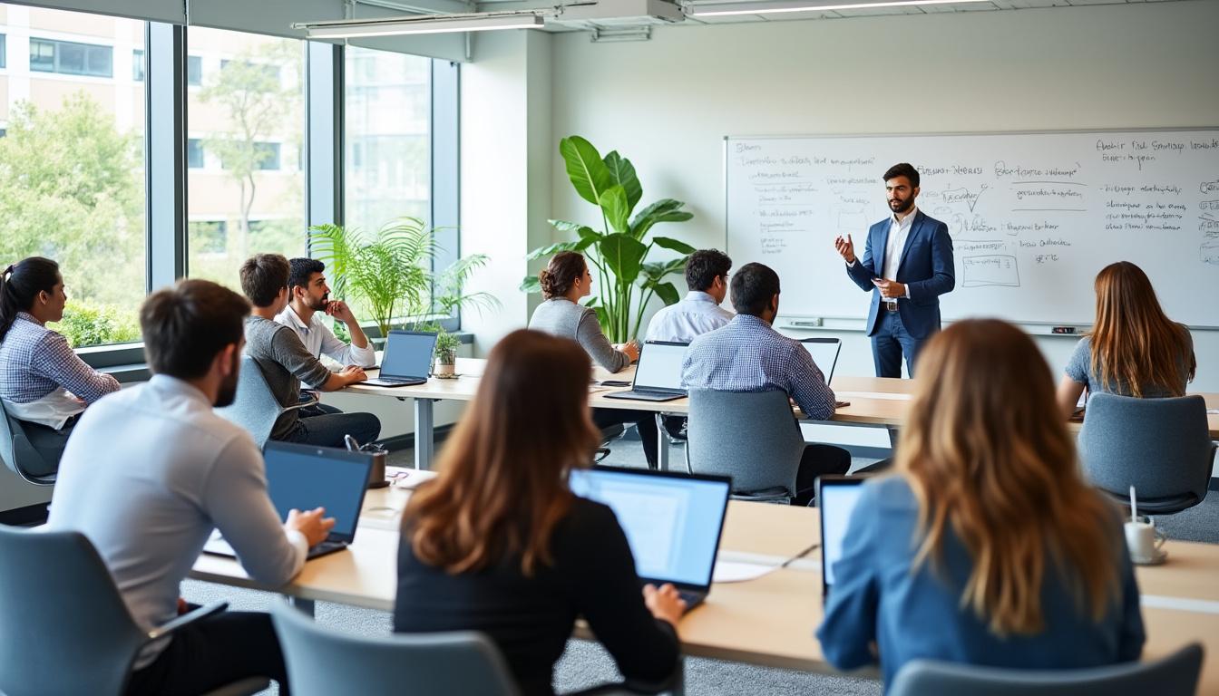 découvrez notre formation pour formateurs adultes et développez vos compétences pédagogiques pour animer des sessions efficaces et engageantes.