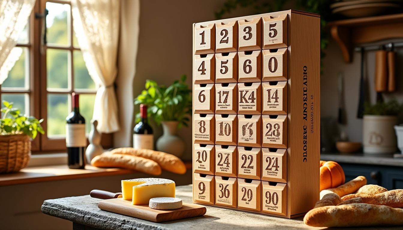 découvrez le calendrier de l'avent fromage, une idée cadeau originale et gourmande pour surprendre les amateurs de fromage pendant les fêtes de fin d'année.