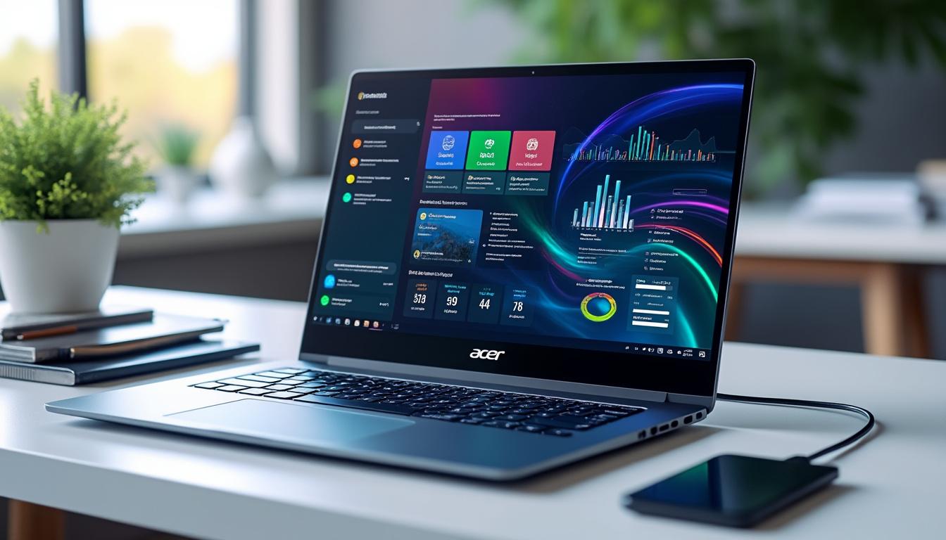 découvrez les meilleures applications pour optimiser les performances de votre ordinateur portable acer 14 pouces léger et profiter d'une expérience utilisateur fluide et rapide.