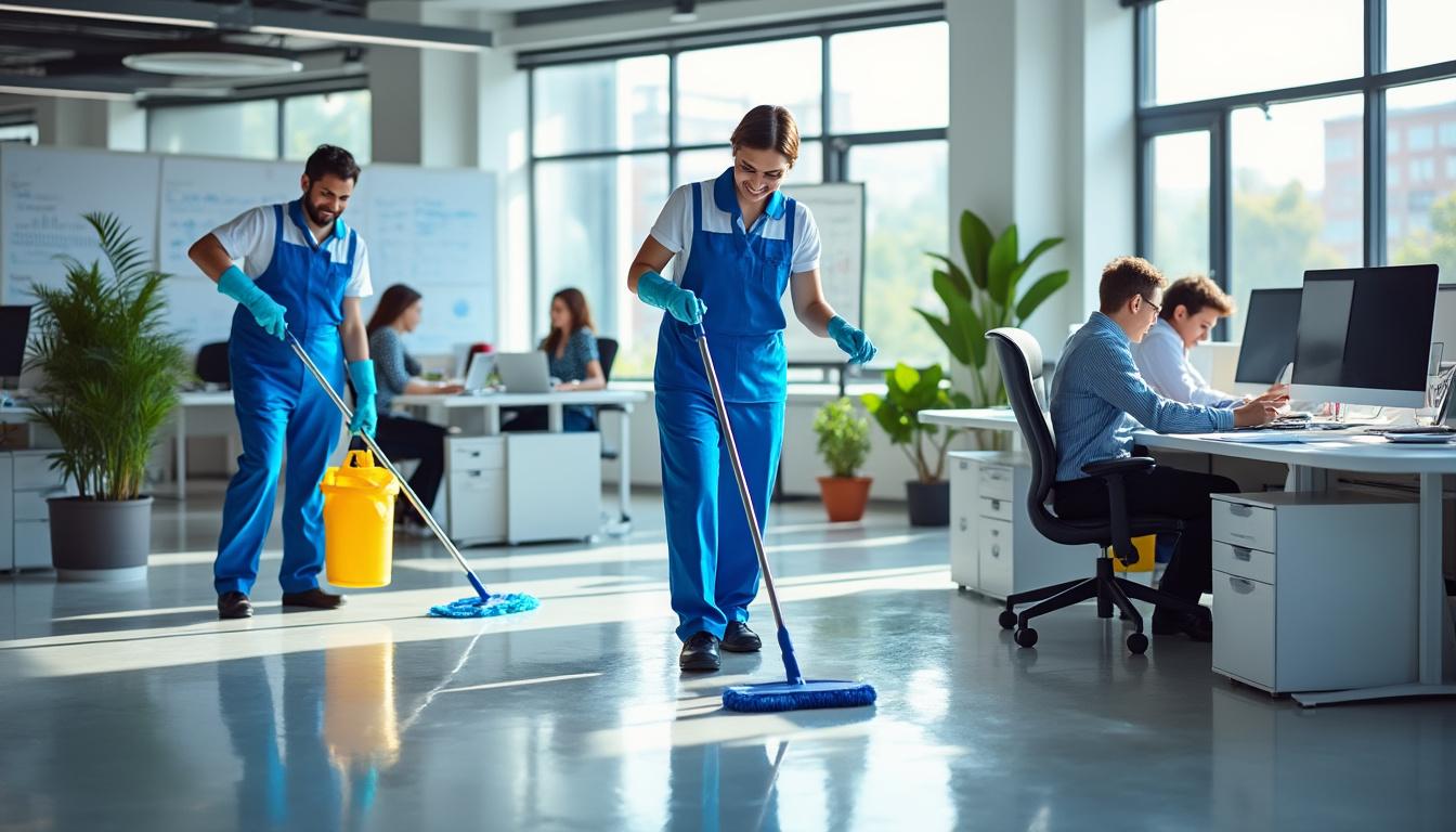 découvrez comment les meilleures entreprises de nettoyage de bureaux contribuent à améliorer la productivité des employés grâce à des environnements de travail propres et sains.