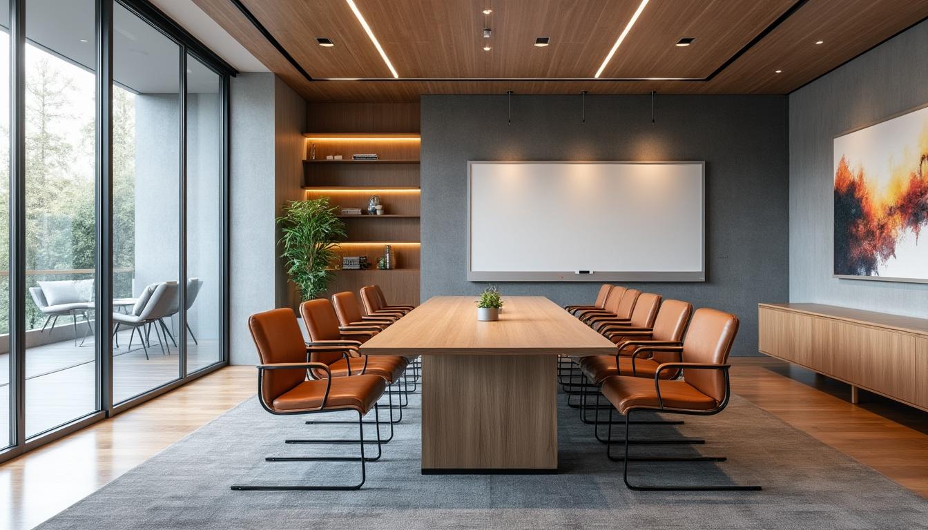 découvrez notre mobilier de bureau professionnel avec des tables de réunion élégantes et fonctionnelles, idéales pour optimiser vos espaces de travail et favoriser la collaboration.