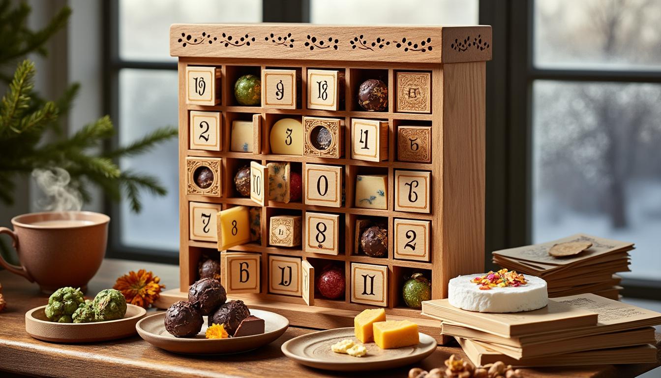 découvrez pourquoi un calendrier de l'avent 2026 au thème gourmet est le choix parfait pour savourer chaque jour avant noël avec des délices culinaires uniques et raffinés.