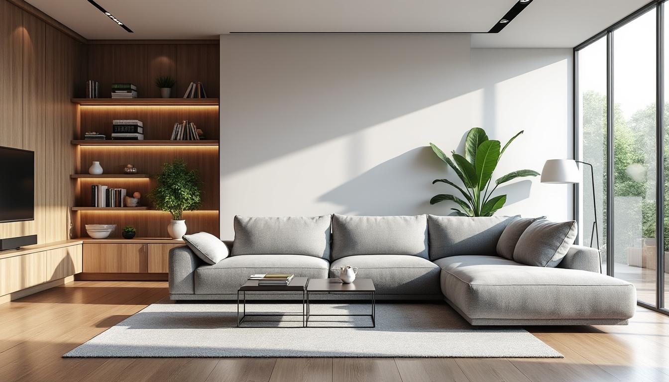 découvrez comment un canapé d'angle convertible avec coffre peut transformer votre salon en un espace à la fois élégant, confortable et parfaitement optimisé pour le rangement.