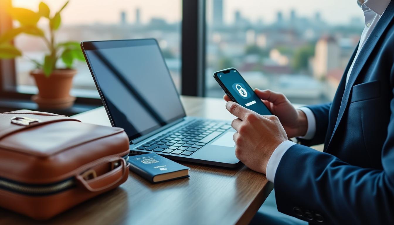 découvrez des conseils pratiques pour sécuriser efficacement votre compte professionnel en ligne lors de vos déplacements à l'étranger et protéger vos données sensibles.