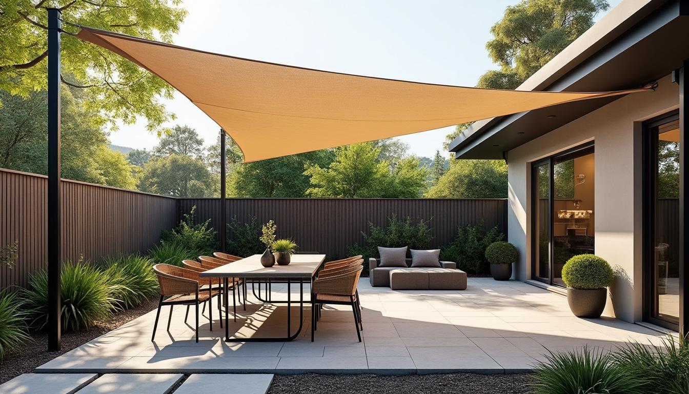 découvrez nos voiles d'ombrage triangulaires, l'accessoire essentiel pour profiter d'un été au frais tout en apportant style et protection à votre extérieur.