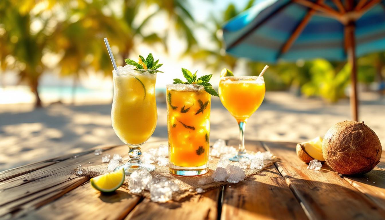 découvrez nos recettes simples et savoureuses de cocktails tropicaux faits maison pour apporter une ambiance de vacances à vos soirées. parfait pour impressionner vos invités et savourer des moments exotiques.