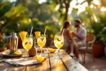 découvrez des recettes faciles de cocktails tropicaux faits maison pour apporter une ambiance de vacances à vos soirées. savourez l'exotisme et la fraîcheur chez vous !