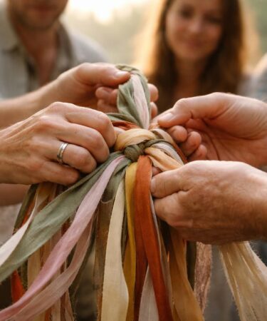 découvrez des exemples de textes touchants pour le rituel des rubans, des mots qui émouvoiront vos proches et rendront ce moment inoubliable.