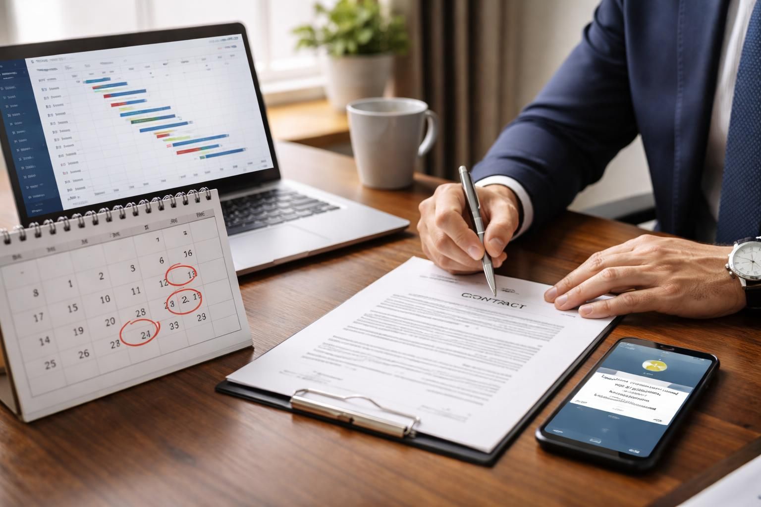 découvrez l'importance des délais dans vos contrats et comprenez comment les gérer efficacement pour éviter les litiges et assurer le bon déroulement de vos engagements.