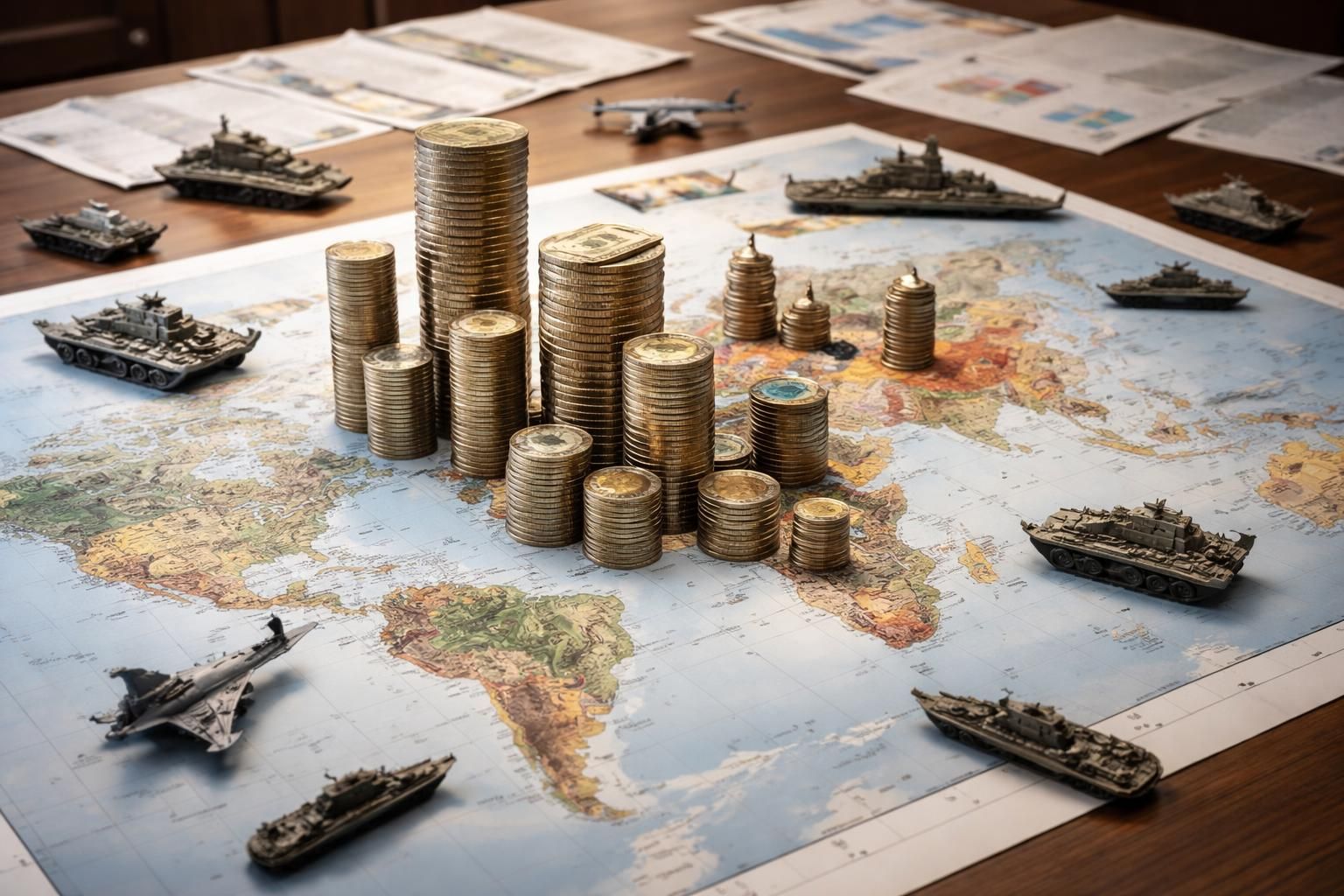 découvrez comment les dépenses militaires influencent le classement mondial des puissances militaires et analysent leurs impacts stratégiques et économiques.