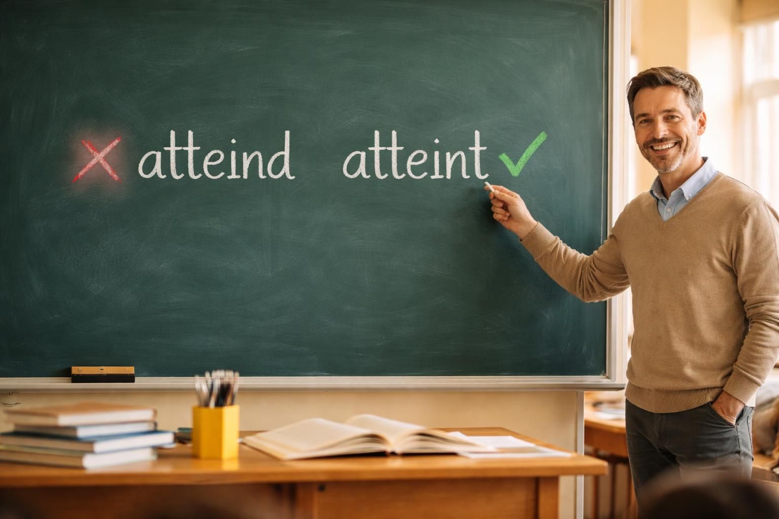 découvrez les différences subtiles entre 'atteind' et 'atteint' expliquées simplement pour éviter les erreurs courantes en orthographe.