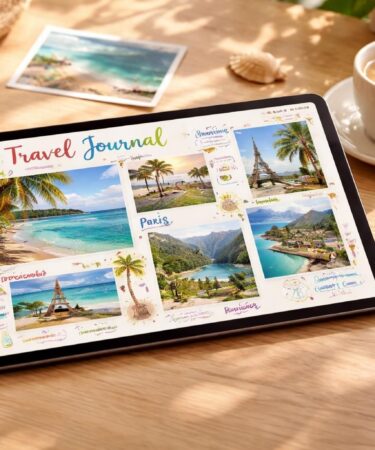 découvrez comment immortaliser vos souvenirs de vacances avec votre tablette samsung grâce à notre carnet de voyage numérique, pratique et innovant.