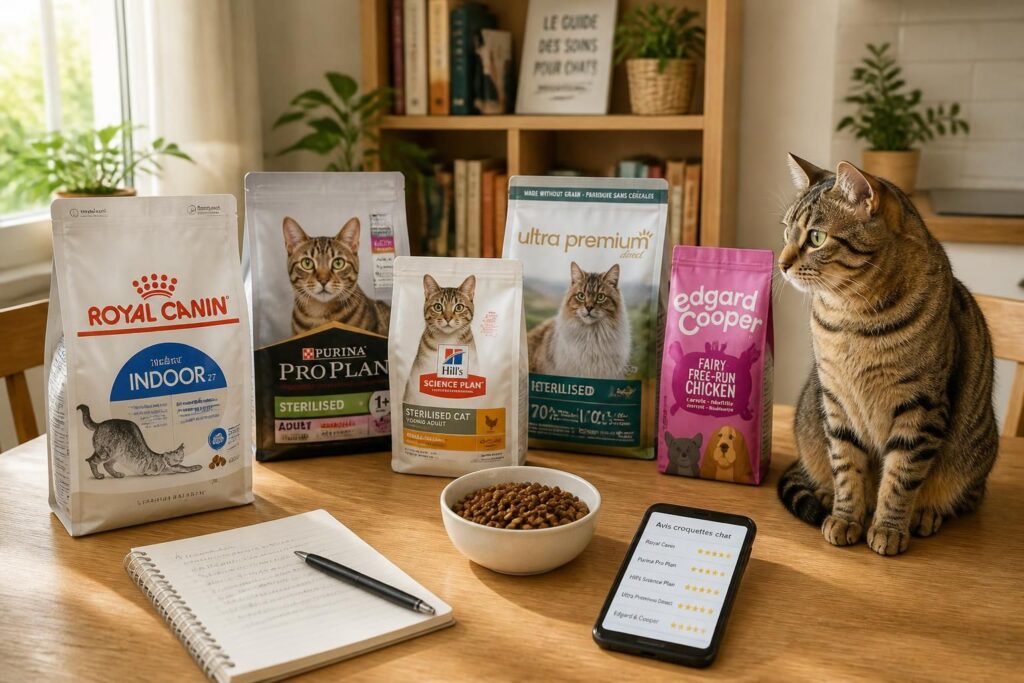 découvrez comment analyser les avis sur les croquettes pour chat afin de choisir la meilleure alimentation adaptée à votre félin.
