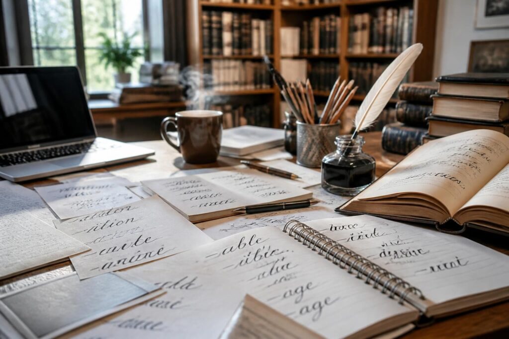 découvrez comment les mots avec suffixes révèlent la créativité linguistique en enrichissant le vocabulaire et en transformant le sens des mots.