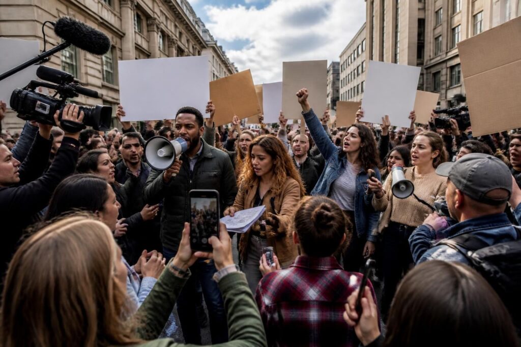 découvrez les stratégies de communication efficaces utilisées lors de la grève du 1er octobre pour maintenir le dialogue et informer le public.
